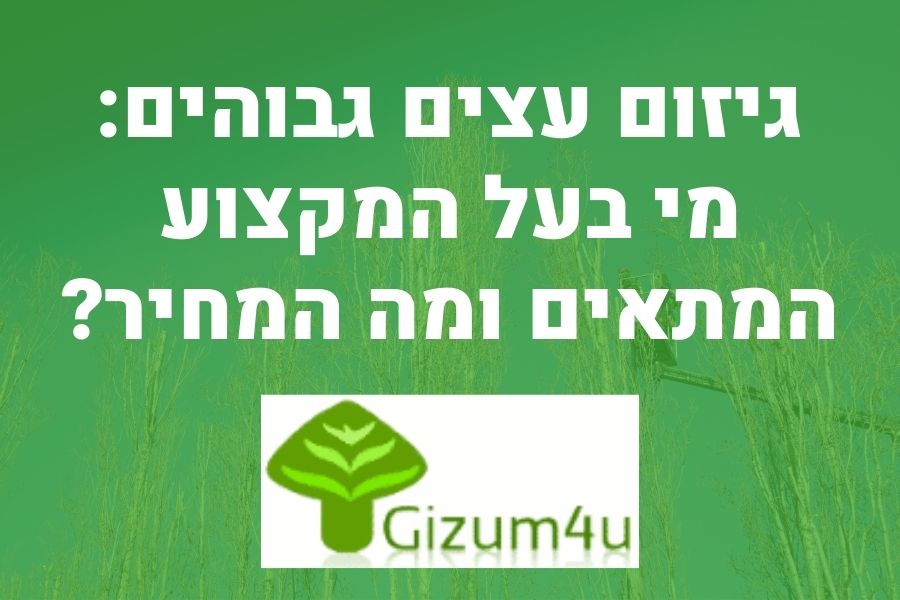 גיזום עצים גבוהים